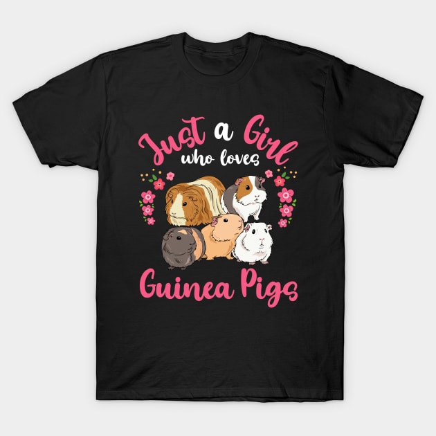 Guinea Pig Cavy Guinea Pig Lover T-Shirt by CreativeGiftShop